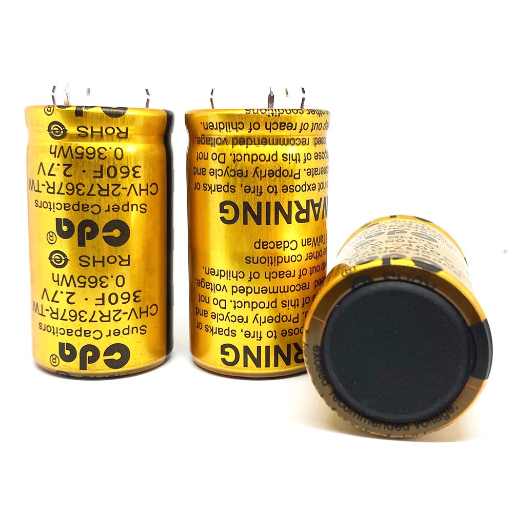 Ultracapacitors Long life 2.7V120F CHV-2R7127R-TWX-S1 Super Capacitor Capacitors Supercondensatore supercapacitor