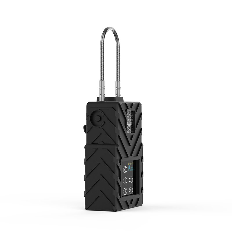 Smart Electronic GPS Tracking E-seal BT RFID Truck Door Padlock Container Seal Waterproof IP67 PC Ios Android Unlock