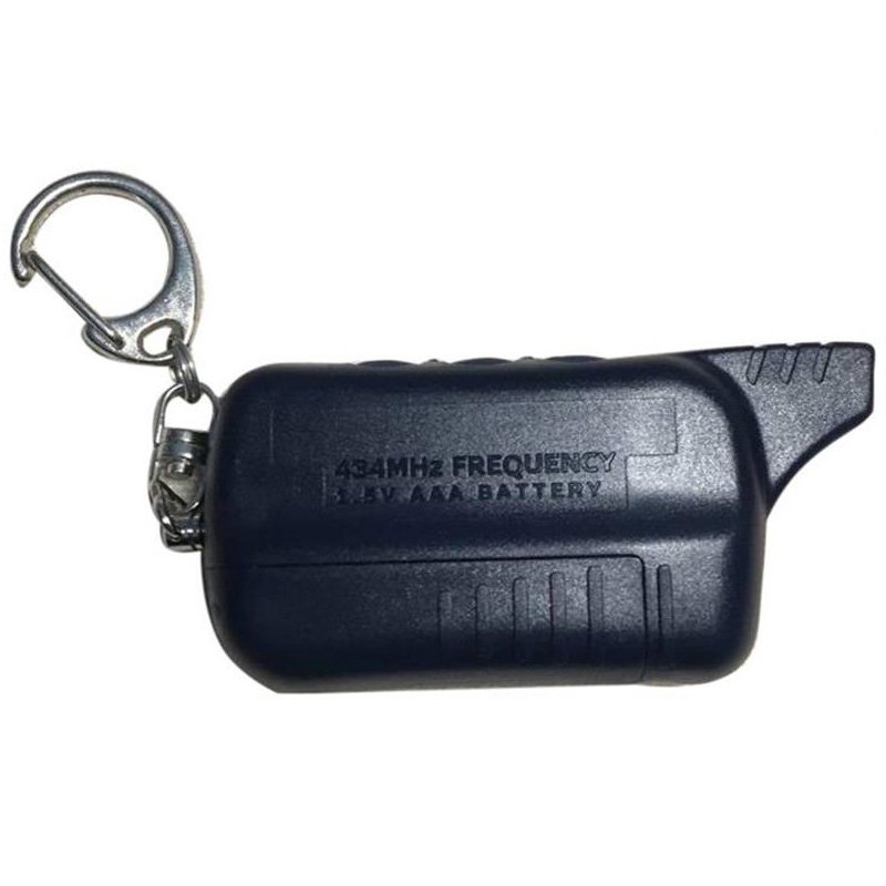 NFLH TZ 9010 LCD Remote Control Key Fob Chain for Russian Version 2-Way Car Alarm System Tomahawk TZ9010 TZ-9010