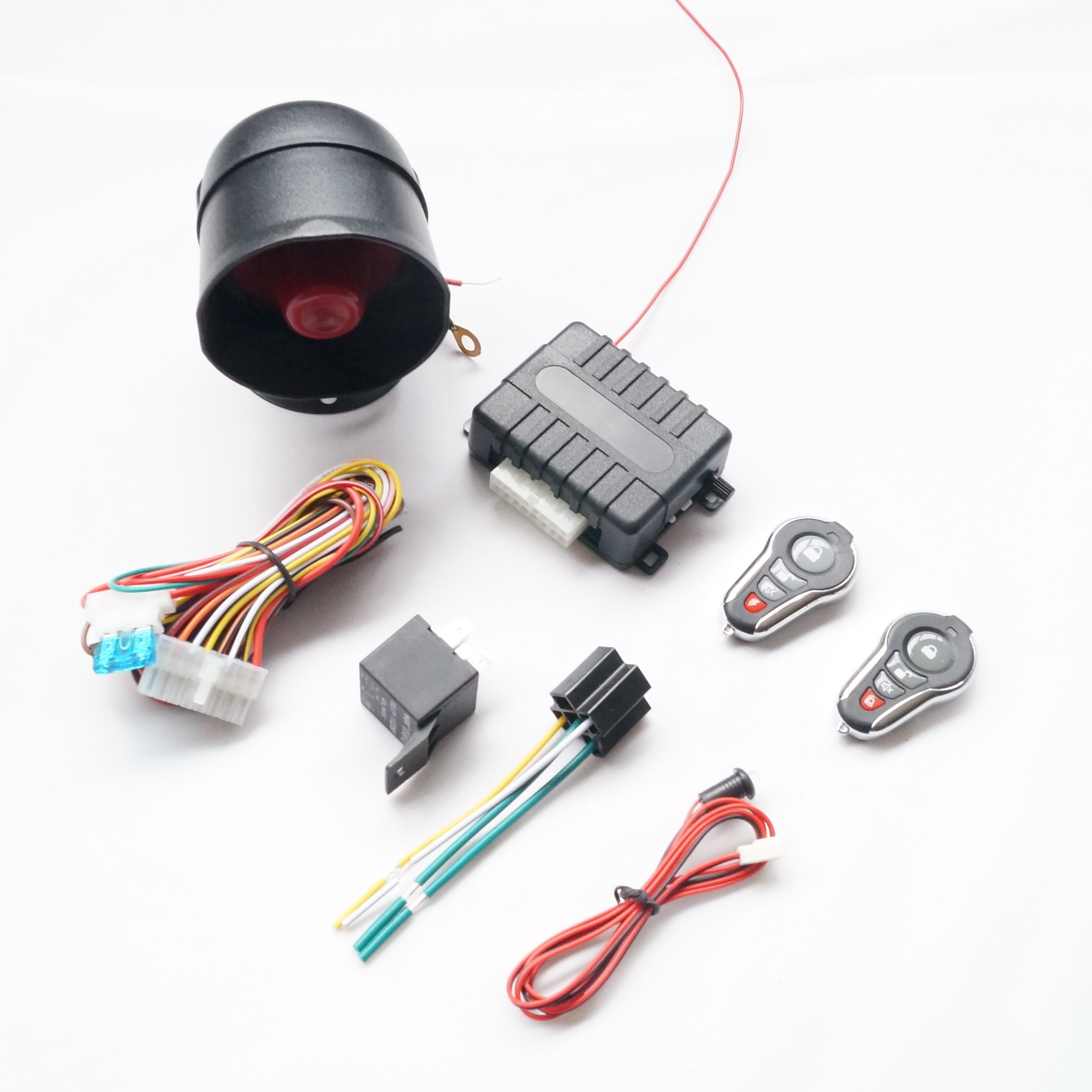 Kit De Alarmas Para Autos Octopus Tamarack Car Alarm System Universal Alarm Siren for Car
