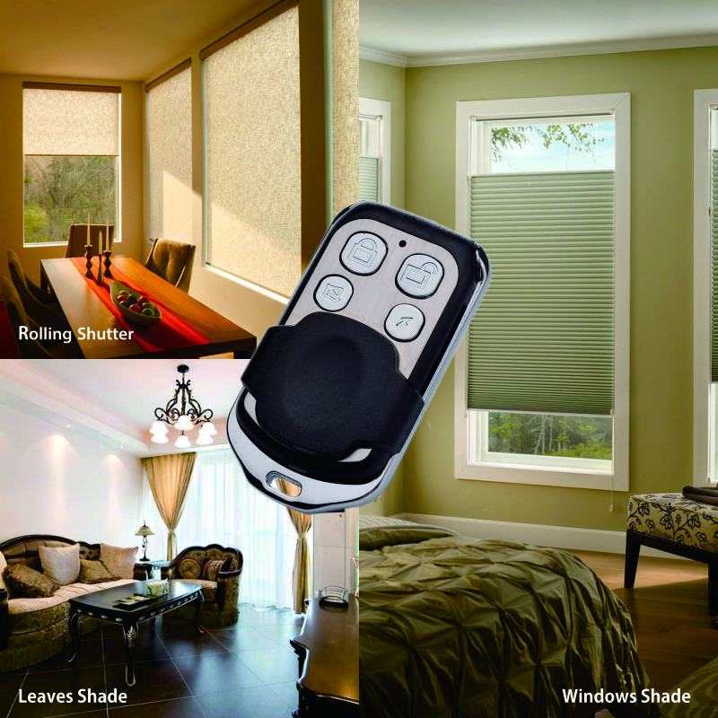 1-4 Button Hcs200 Rolling Code 433mhz Universal Wireless Rf Gate Remote Control Home Alarm /car Alarm and Industrial Appliance