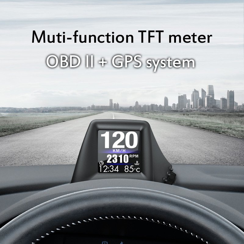Lancol Car Hud Head up Speedometer Display Gps Obd Diagnostic Car Tool A401