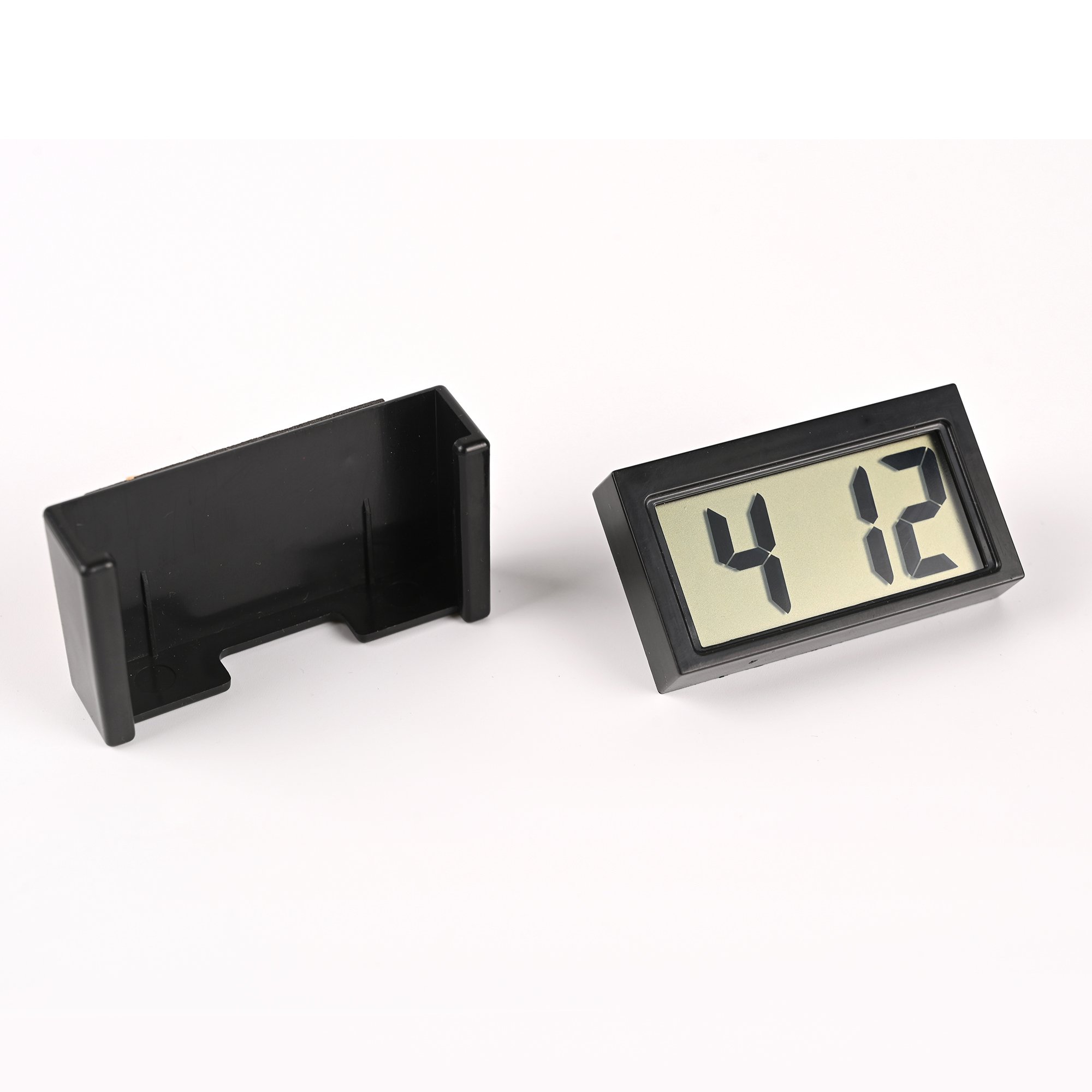 HY Mini Electronic Car Clock with Large Screen Digital Display Auto Supplies Part suitable for Outdoor Living Room Application