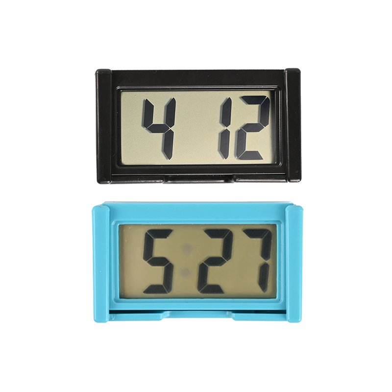 HY Mini Electronic Car Clock with Large Screen Digital Display Auto Supplies Part suitable for Outdoor Living Room Application