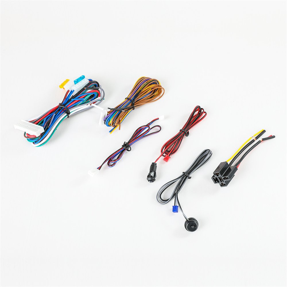 Car Door Look General Dc 12V Car Alarm System Anti-Hijacking Security Alarm Car Alarm