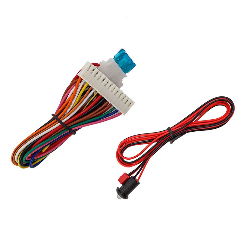 Keyless Entry Smart Keyless Fingerprint Lock Car Alarm Keyless for Car Can Choose 433.92mhz Color Box
