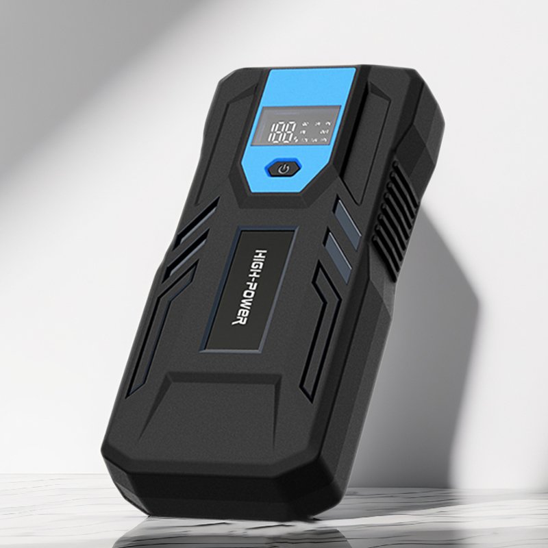 Amazon Best Seller 6000mAh 7200mAh Car Jump Starter 12V Emergency Power Bank for Diesel Gasoline Cars LED Light SOS Alarm