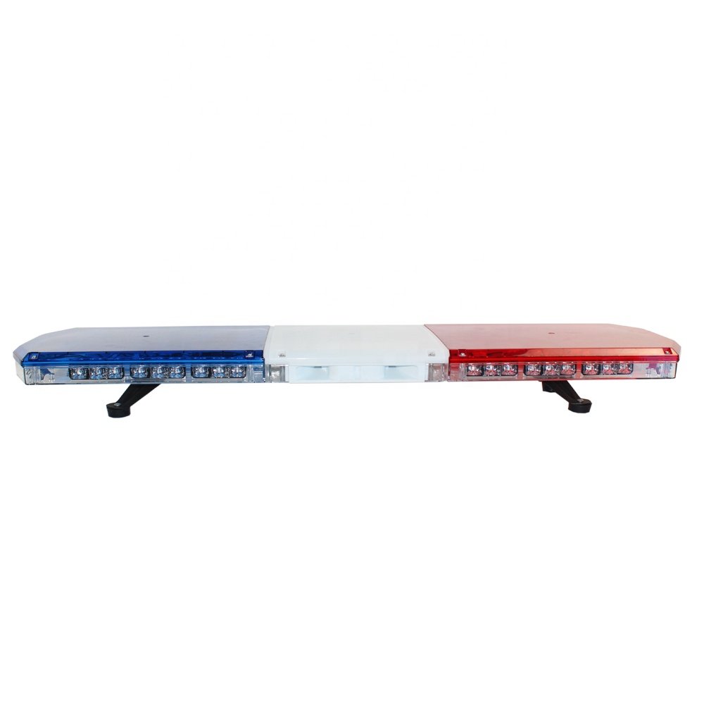 12 Volt LED Warning Strobe Light Bar With Siren Horn Speaker for Truck Car Fire Truck Ambulance Alarm Flashing Lightbar