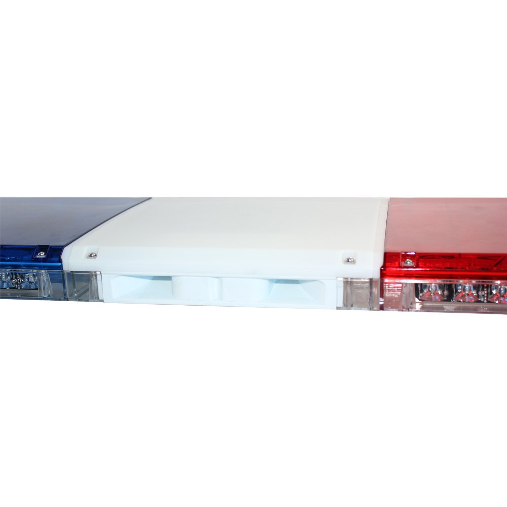 12 Volt LED Warning Strobe Light Bar With Siren Horn Speaker for Truck Car Fire Truck Ambulance Alarm Flashing Lightbar