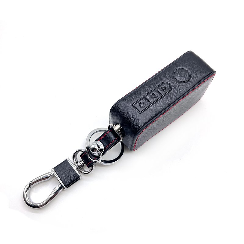Leather Key Bag Suitable for Starline A92 A94 A95 V63 T94 Folding Car Flip Remote Alarm Folding Keychain Box Cover New Box