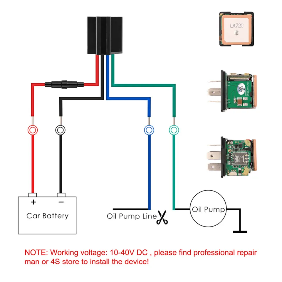 2G Relay GPS Tracker Easy Install Remote Cut off Engine GT06 Protocol GPS Tracking Device Real Time Tracking No Month Cost APP