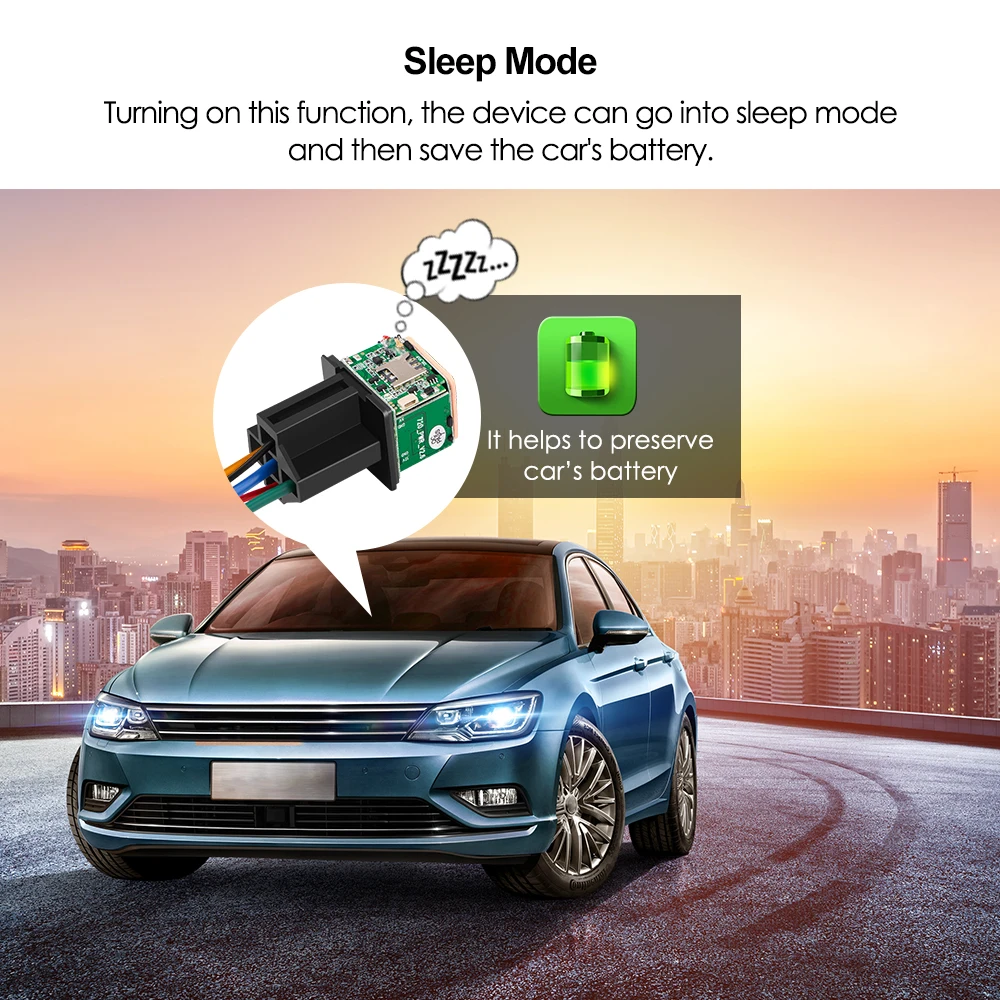 2G Relay GPS Tracker Easy Install Remote Cut off Engine GT06 Protocol GPS Tracking Device Real Time Tracking No Month Cost APP