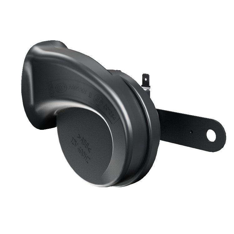 K80C Auto Parts New Condition 12V Electric Snail Horn 110-130DB Loudness 2-Way Aluminum Speaker Design for Cars