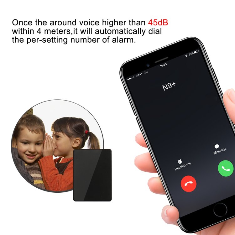 N9 Mini Portable GSM Location Tracker Car GPS Locator Child Elderly Locator Voice Alarm Tracking Device Extra Long Standby