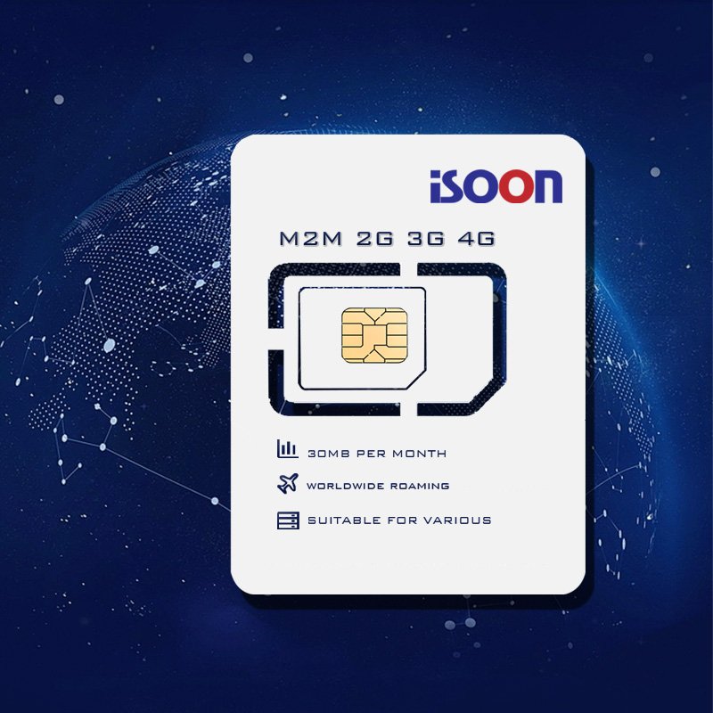 Global Roaming M2M Sim Card Chip Supply Suitable various IoT Devices SIM Card camera Sim Card 50MB