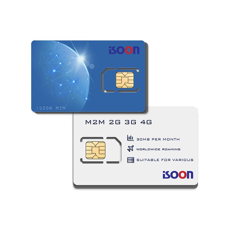 Global Roaming M2M Sim Card Chip Supply Suitable various IoT Devices SIM Card camera Sim Card 50MB