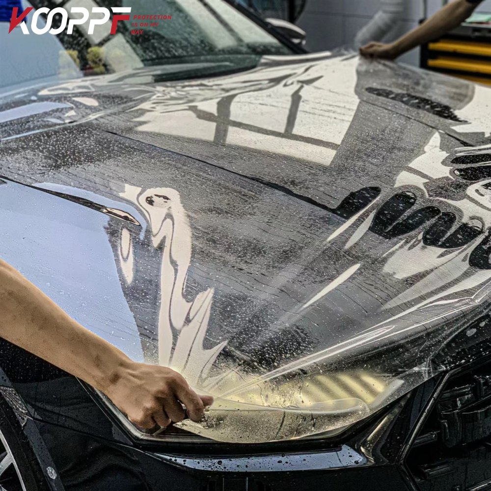 Car Wrap Foil PPF TPU7.5mil-9.5mil Thickness Paint Protection Film Super Stretchable Self-healing Original Factory