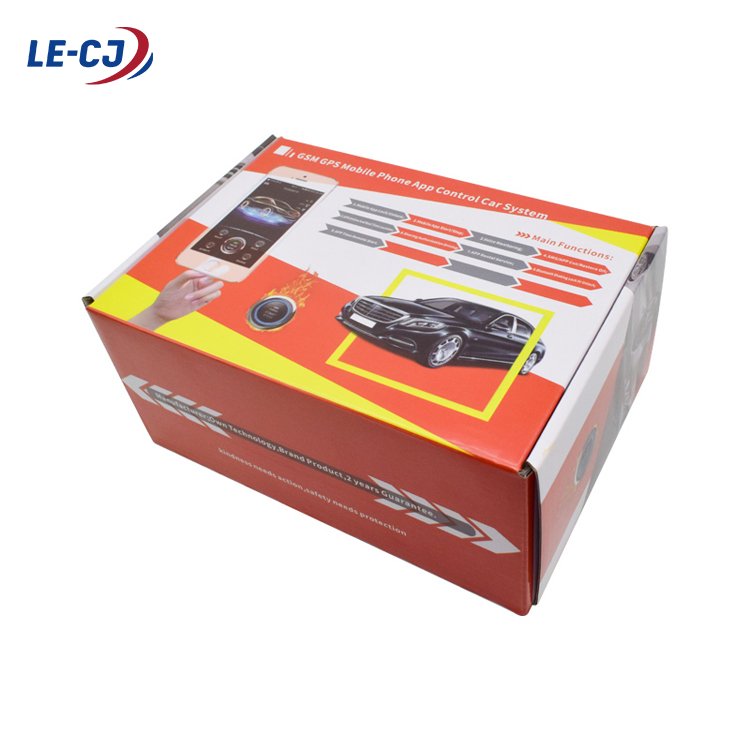 Multifunctional Start Stop Engine Keyless Push Button Entry System Module PKE Car Alarm System for Vehicle Car