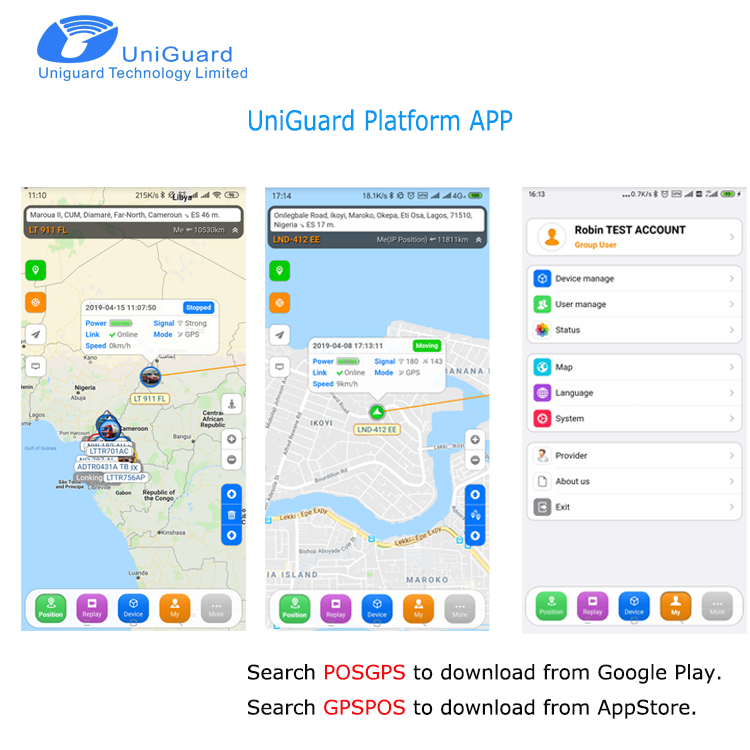 GPS Tracking Software with Open Source Code for Personal Hunting Dog Tracking GT06 Tianqin 808 Protocol Support Customization