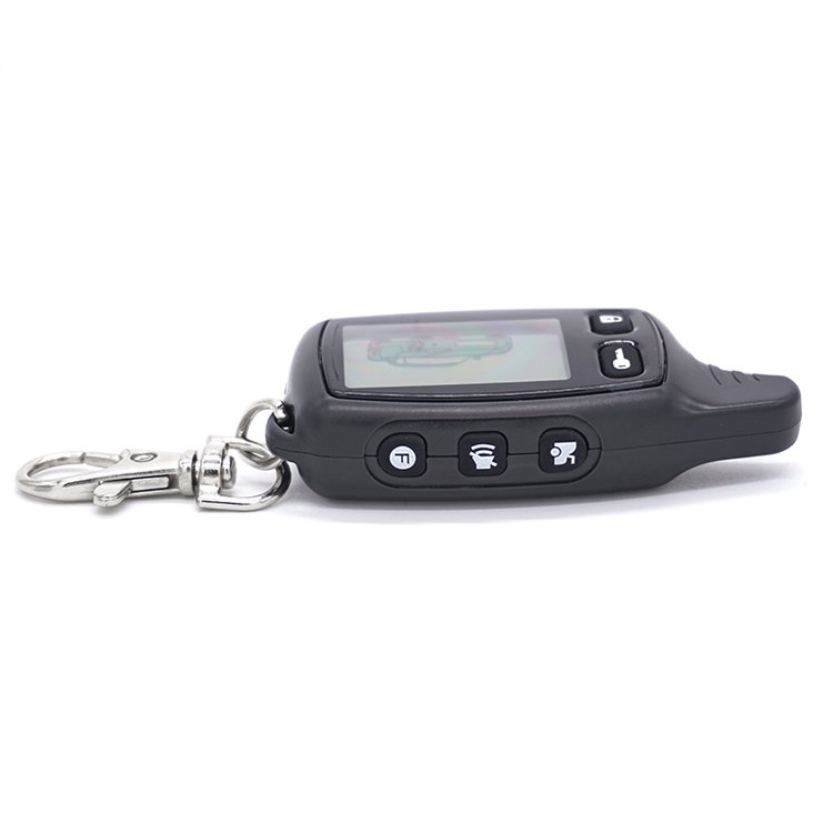 NFLH Tomahawk TW9010 Dual Purpose Car Remote Control Key Chain LCD Remote Control for Two Way Car Alarm System Fob for TW 9010