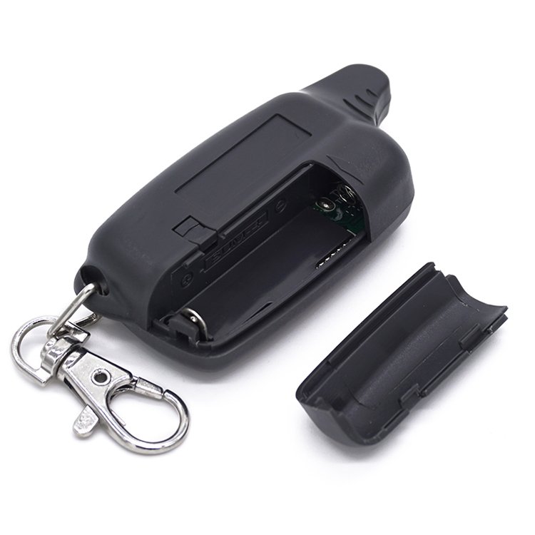 NFLH Tomahawk TW9010 Dual Purpose Car Remote Control Key Chain LCD Remote Control for Two Way Car Alarm System Fob for TW 9010