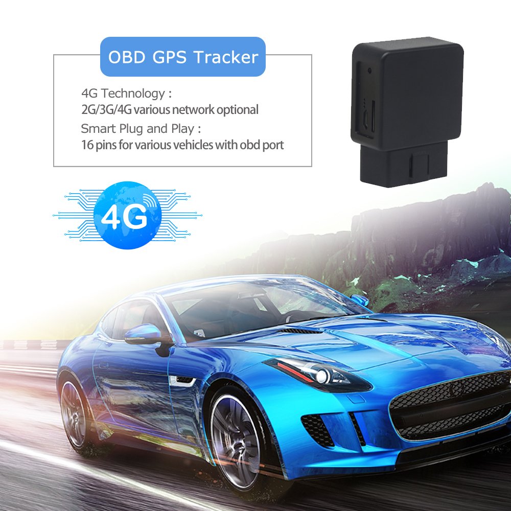 4g Vehicle Gps Tracking Device for Truck/car/bus with Fuel Level Sensor and Free Vehicle Tracking OBD 2