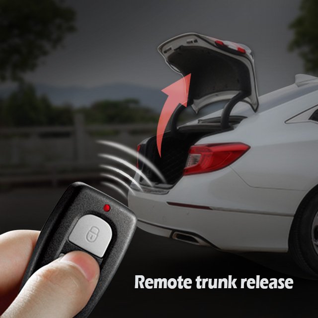 Promata Smart Remote Control Car Door Lock & Security Alarm System Keyless Entry with Two-Way Auto Kit for 4 Doors