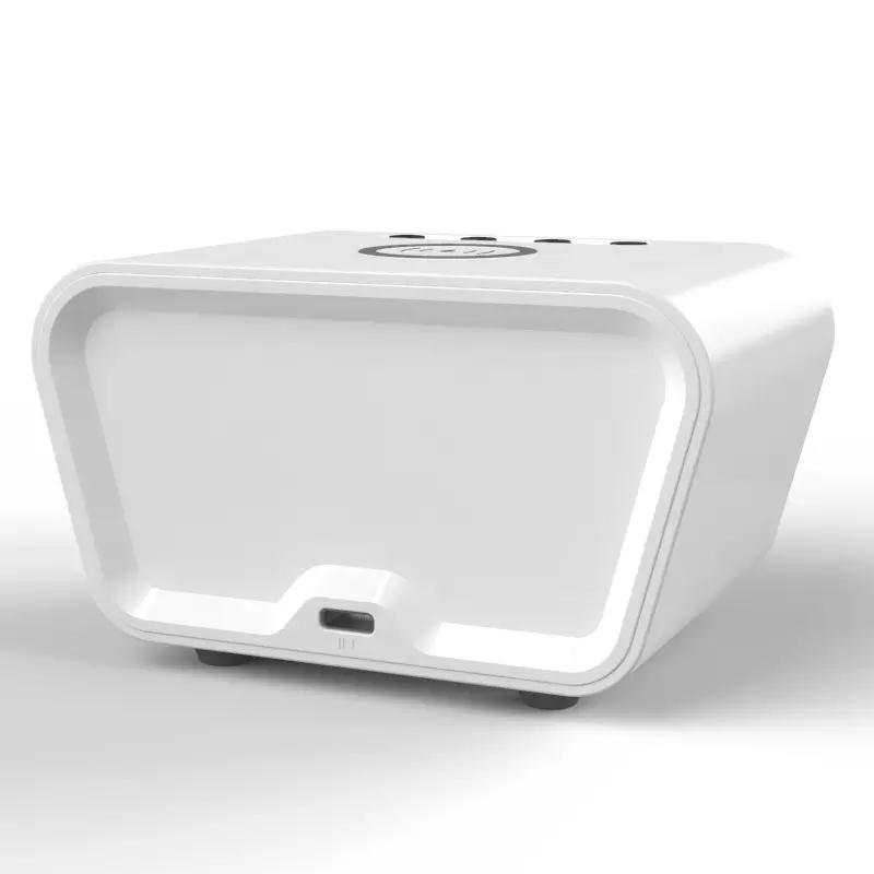3 in 1 Fast Charger Multi Docking Station 3 in 1 for Phone Alarm Clock Wireless Charger 15W Wireless Charging Station