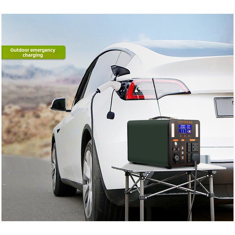 220V High-Power 1500 Watts Outdoor Power Supply Large Capacity Charging Station Mobile Phones Car Self-Driving Camping Emergency