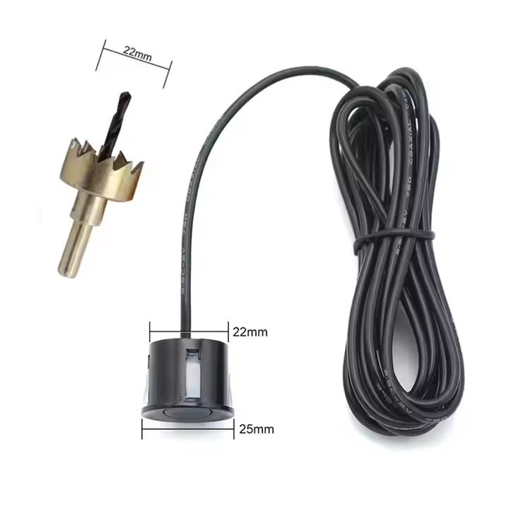 High Quality Proximity Warning System LED Parking Sensor System Car Reverse Backup Radar Alarm Display With 6 Parking Sensors