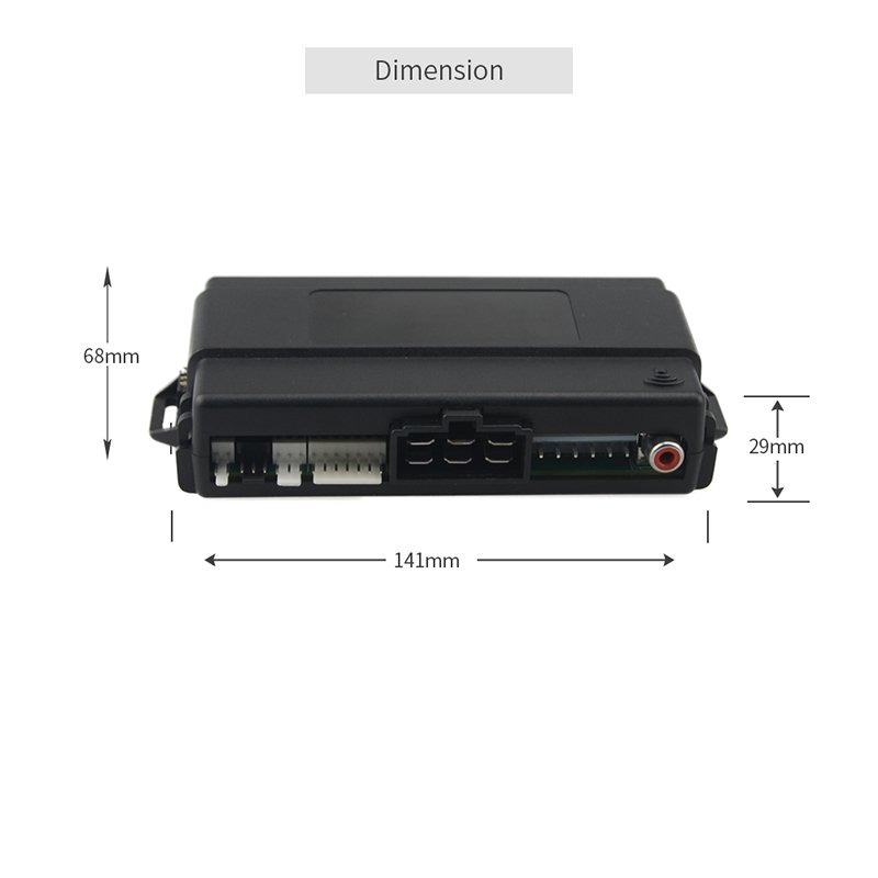 EASYGUARD EC206 Two Way Car Alarm System with LCD Pager Display & Shock Sensor Vibration Warning