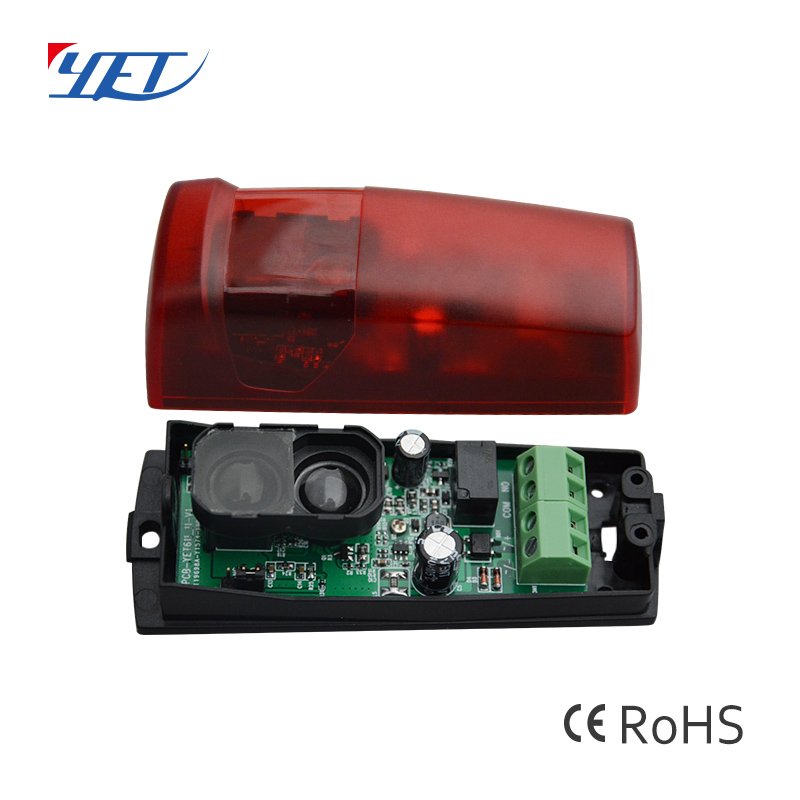 YET611 Long Range RC Remote Control Clone Machine Photocell Beam Sensor Infrared with Len Detector