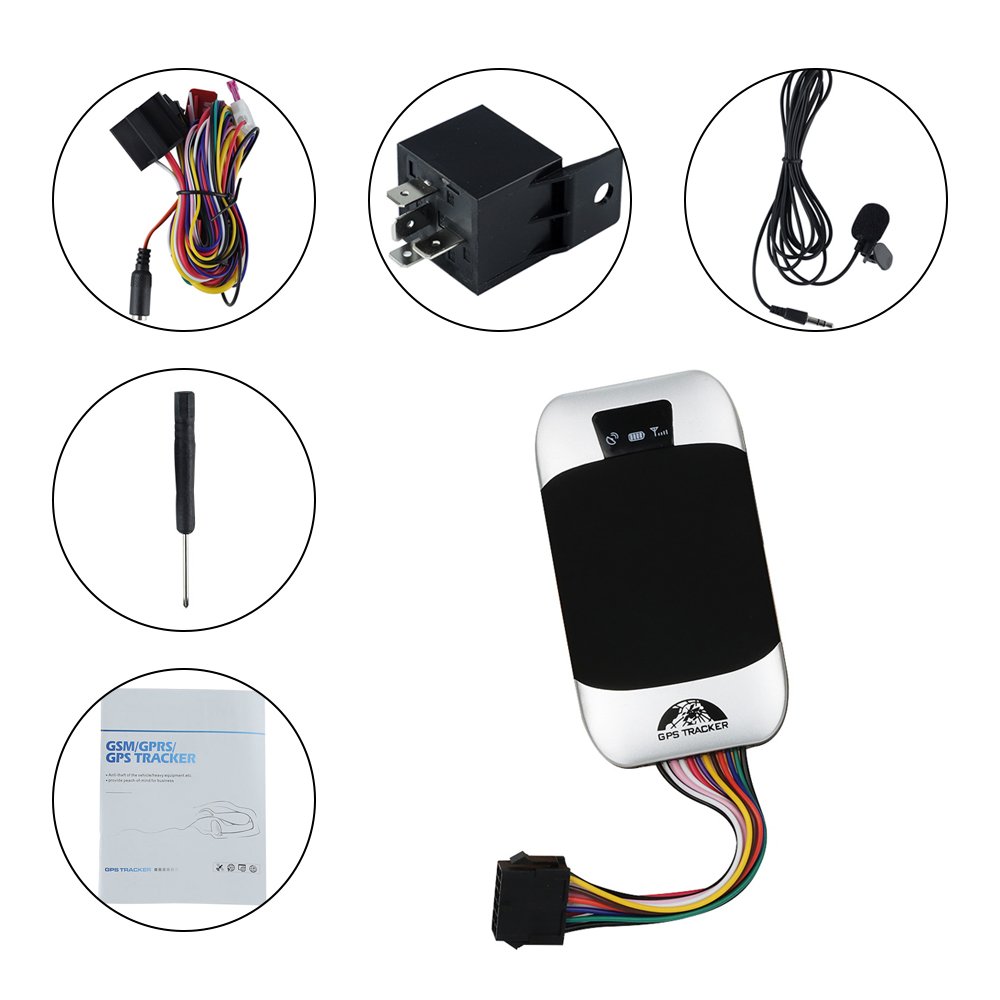 Gps Coban 303g Car tracker with bluetooth Configure Parameter Free APP Fuel Alarm / Remote Shut Down Engine Oil