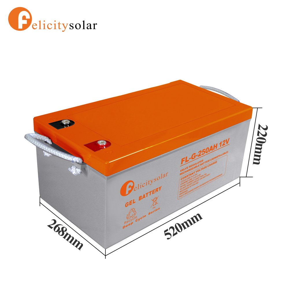 Felicity Solarpower Battery Energy Container 12v 150ah Gel Battery Home Lead Acid Battery