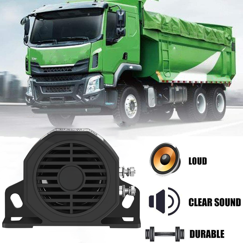 Universal 110dB Back up Warning Alarm Reverse Siren Buzzer Horn Beeper Truck Car