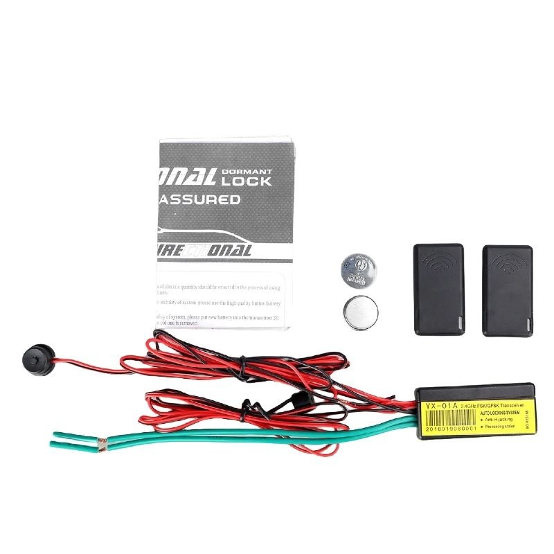 Universal 2.4G Wireless Immobilizer Car Alarm Engine Lock System Anti-Hijacking Intelligent Circuit Cut Off Fuel 12V Vehicle Use