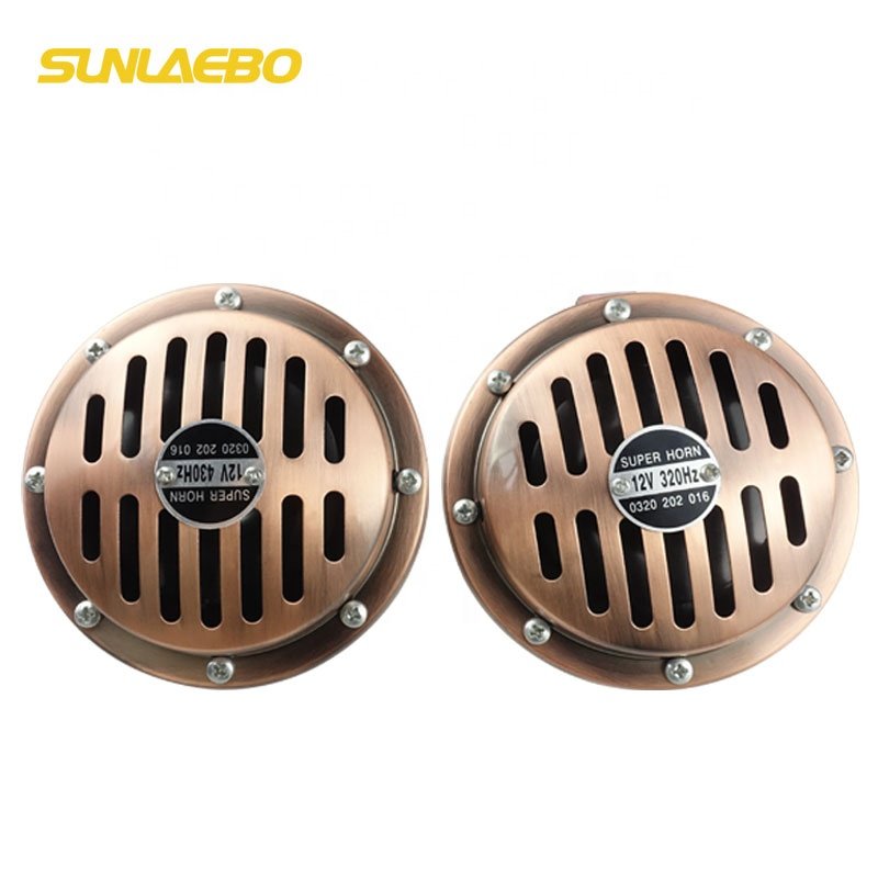 125dB Chrome Car Horn Loud Best Multi Sounding Electric Truck Horn