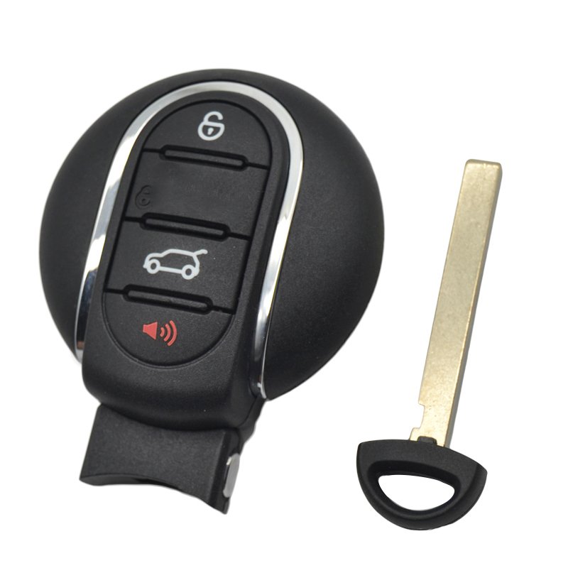 Smart Keyless Entry Alarm Key Fob 315/433/868Mhz 3/4buttons for BMW Mini Cooper F F55 Series NBGIDGNG1 Remote Key Transmitter