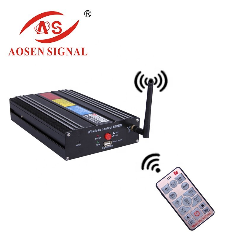 Alarm System 400 Watts Emergency Sirene With Ultra Thin Sound Horn for Ambulance Vehicles