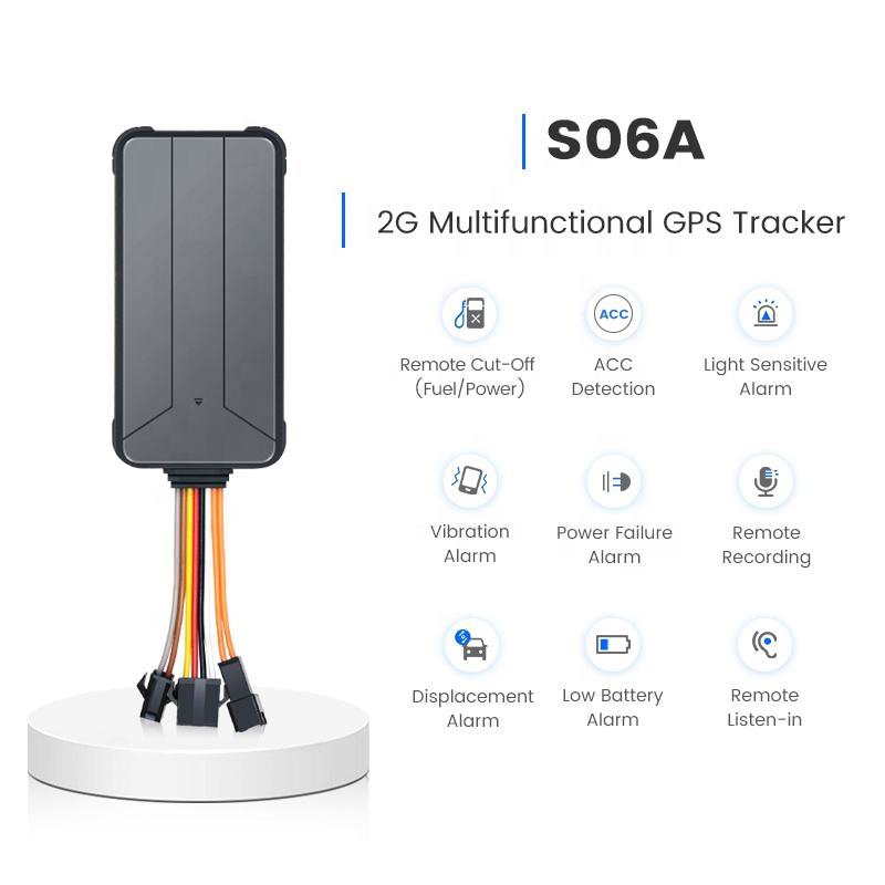 S06a Stop Engine & Light Sensor Car Vehicle Gps Tracking Device Gt06n Tr06 With Free Tracking System