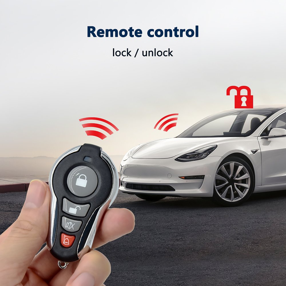 Alarma De Carro Hot in South American Market Smart Car Alarm System with Phone APP BT Car Alarm