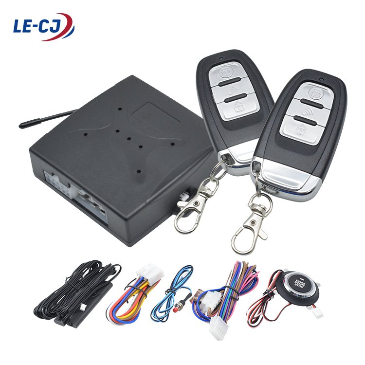 LE-CJ One Button Start Modified Keyless Entry System Pre-Cooling and Preheating Remote Control Car Alarm