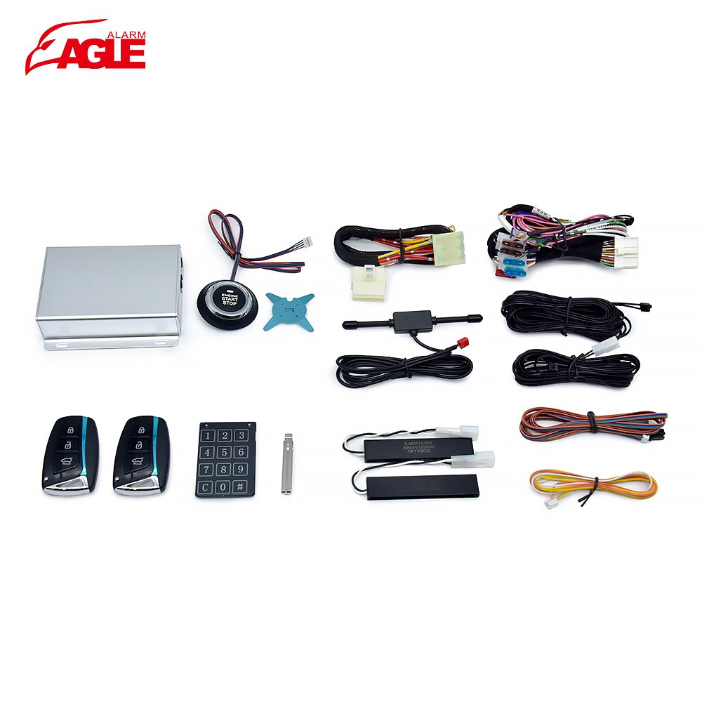 Anti-hijacking Smart Central Lock Unlock Remote Control Keyless Entry System Universal Car Security Alarm System