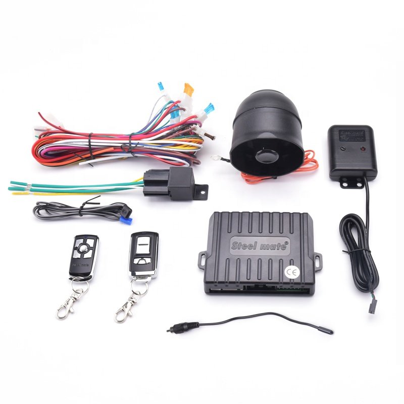 Hot Selling 433.92MHz Tow Way Car Alarm System Sistema De Alarma De Coche Car Over Speed Alarm