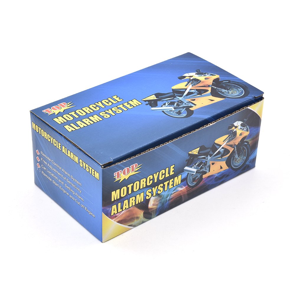 Anti Theft Motorcycle Alarm System Universal Electric Remote Alarm Lock and Start Motorcycle