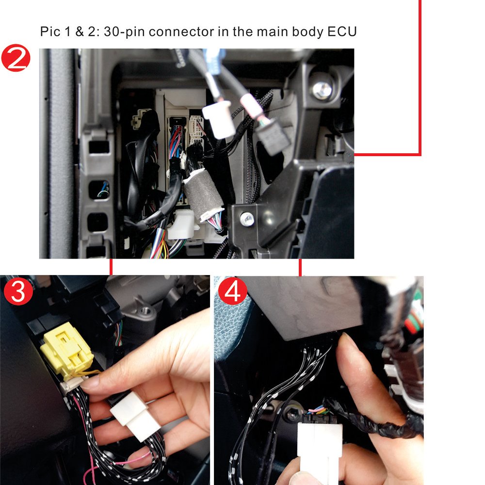 3300 PKE Keyless Entry System Engine Push Start Car Alarm System