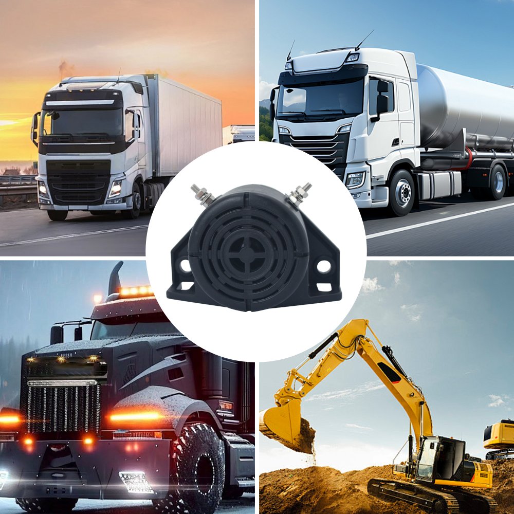 12 48V Truck Reversing Voice Back up Alarm Waterproof Reversing Alarm Horn RA305