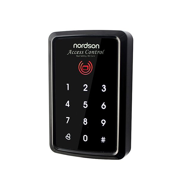Nordson Electric LCD Digital Display Touch Screen Swiping RFID Card Door Lock System Access Controller