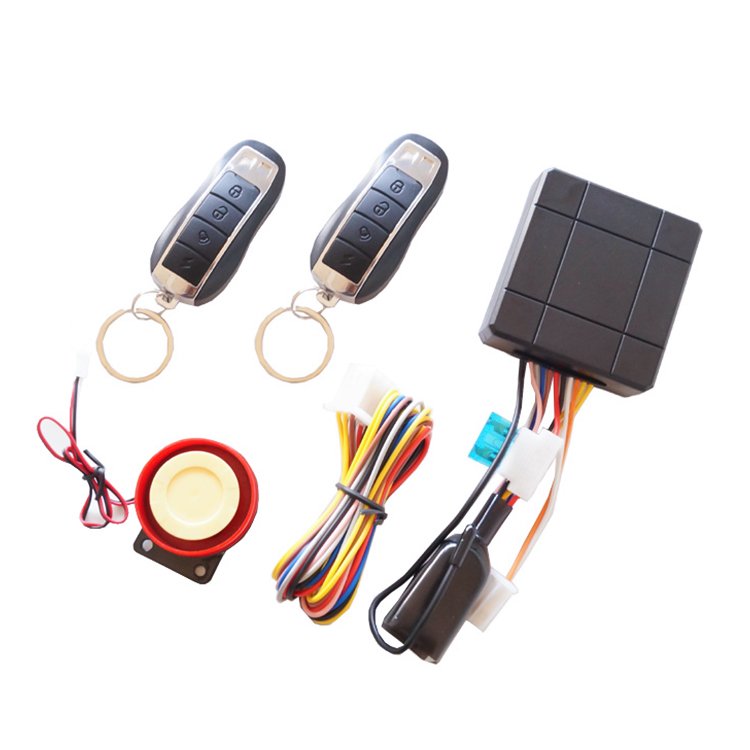 Intelligent Control Motorcycle Alarm Remote Start Keyless Mobile APP Control System Electric Engine Lock Motorbike Alarm Siren
