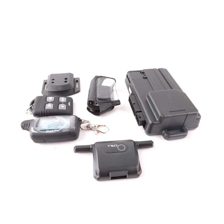 Long Range Two Way Car Alarm System Remote Start Car Alarm System With LCD Remote